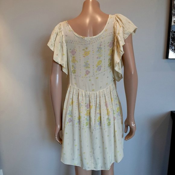 ❌SOLD❌Seneca Rising Silk Floral Babydoll Dress - Picture 3 of 8